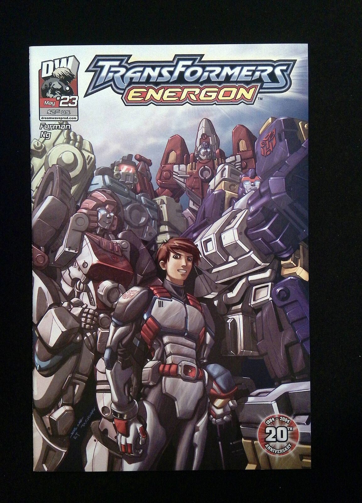 TRANSFORMERS ARMADA ENERGON #23  DREAMWEAVE COMICS 2004 NM