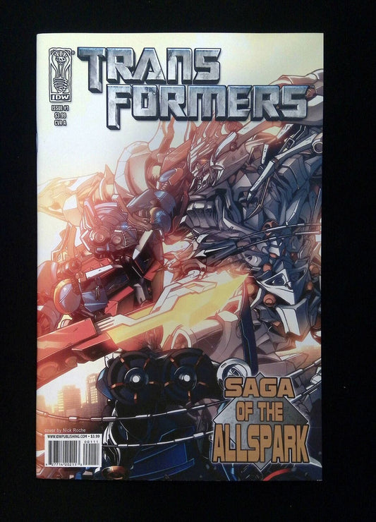 TRANSFORMERS SAGA OF THE ALLSPARK #1  IDW COMICS 2005 NM+