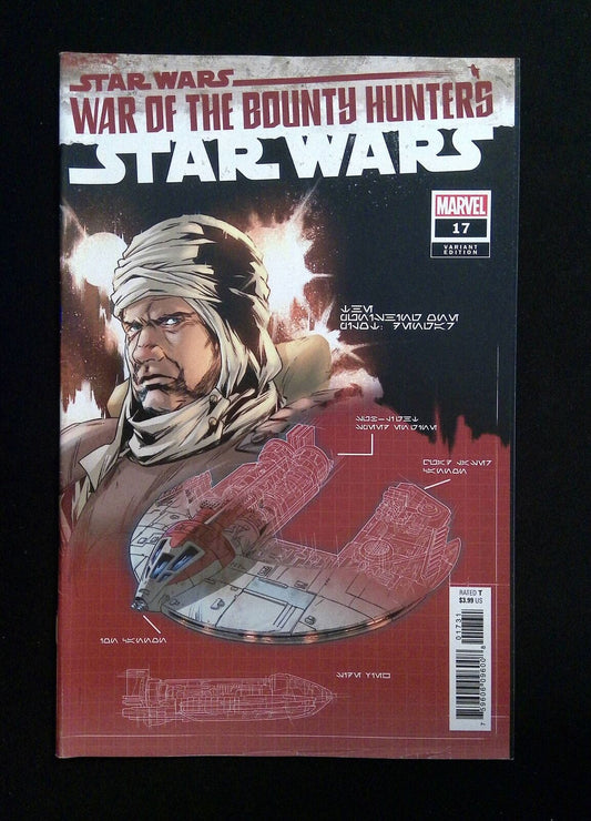 STAR WARS #17C  MARVEL COMICS 2021 VF+  VILLANELLI VARIANT