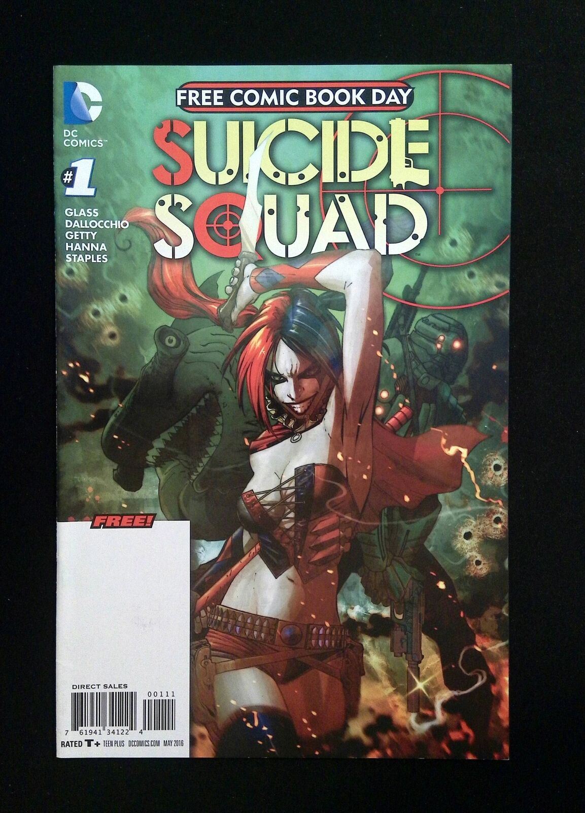 SUICIDE SQUAD (FCBD) #1  DC COMICS 2016 VF/NM