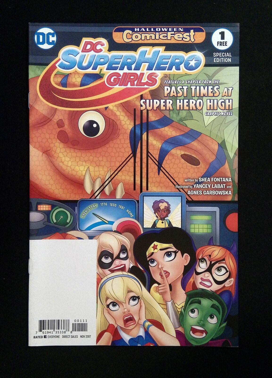 DC SUPER HERO  GIRL  SPECIAL  EDITION HALLOWEEN COMICFEST #1  DC COMICS 2017 NM-