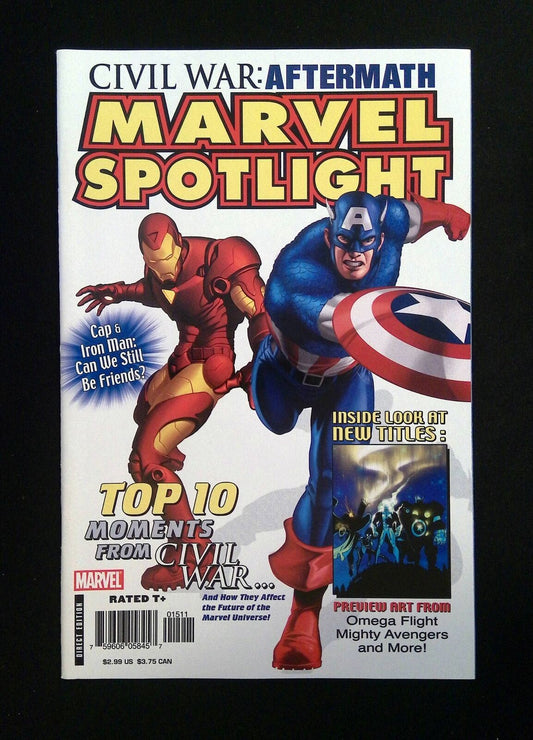 MARVEL SPOTLIGHT CIVIL WAR AFTERMATH #1  MARVEL COMICS 2007 NM