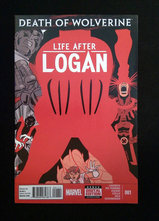 DEATH OF WOLVERINE LIFE AFTER LOGAN #1  MARVEL COMICS 2015 NM