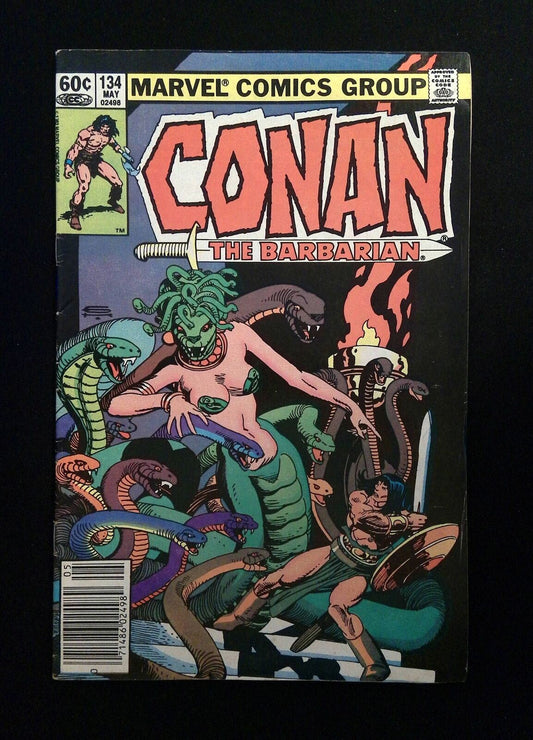 CONAN THE BARBARIAN #134  MARVEL COMICS 1980 FN+ NEWSSTAND