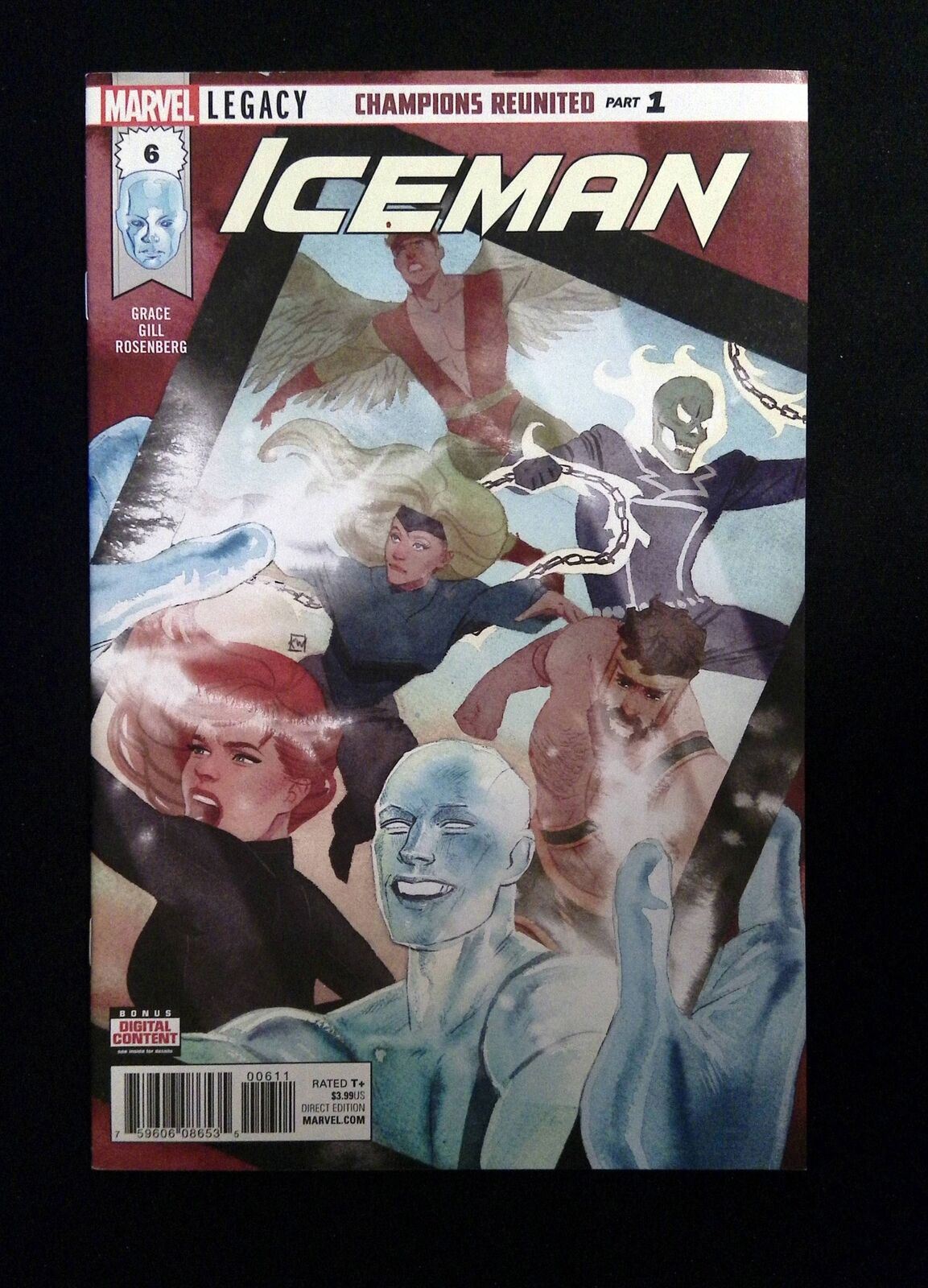 ICEMAN #6  MARVEL COMICS 2017 NM-