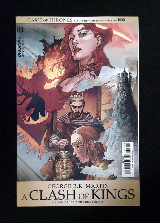 GAME OF THRONES  A CLASH OF KING #1A  DYNAMITE COMICS 2017 VF/NM