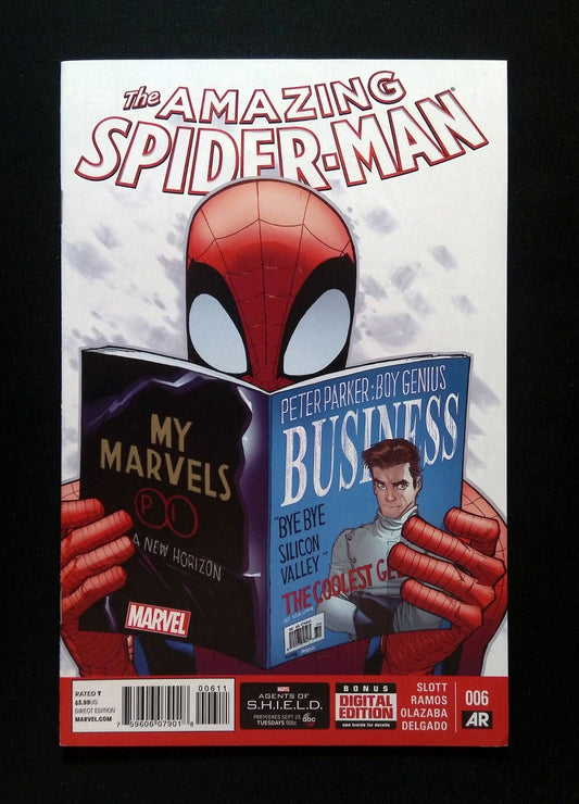 AMAZING SPIDER-MAN #6A (3RD SERIES) MARVEL COMICS 2014 NM-