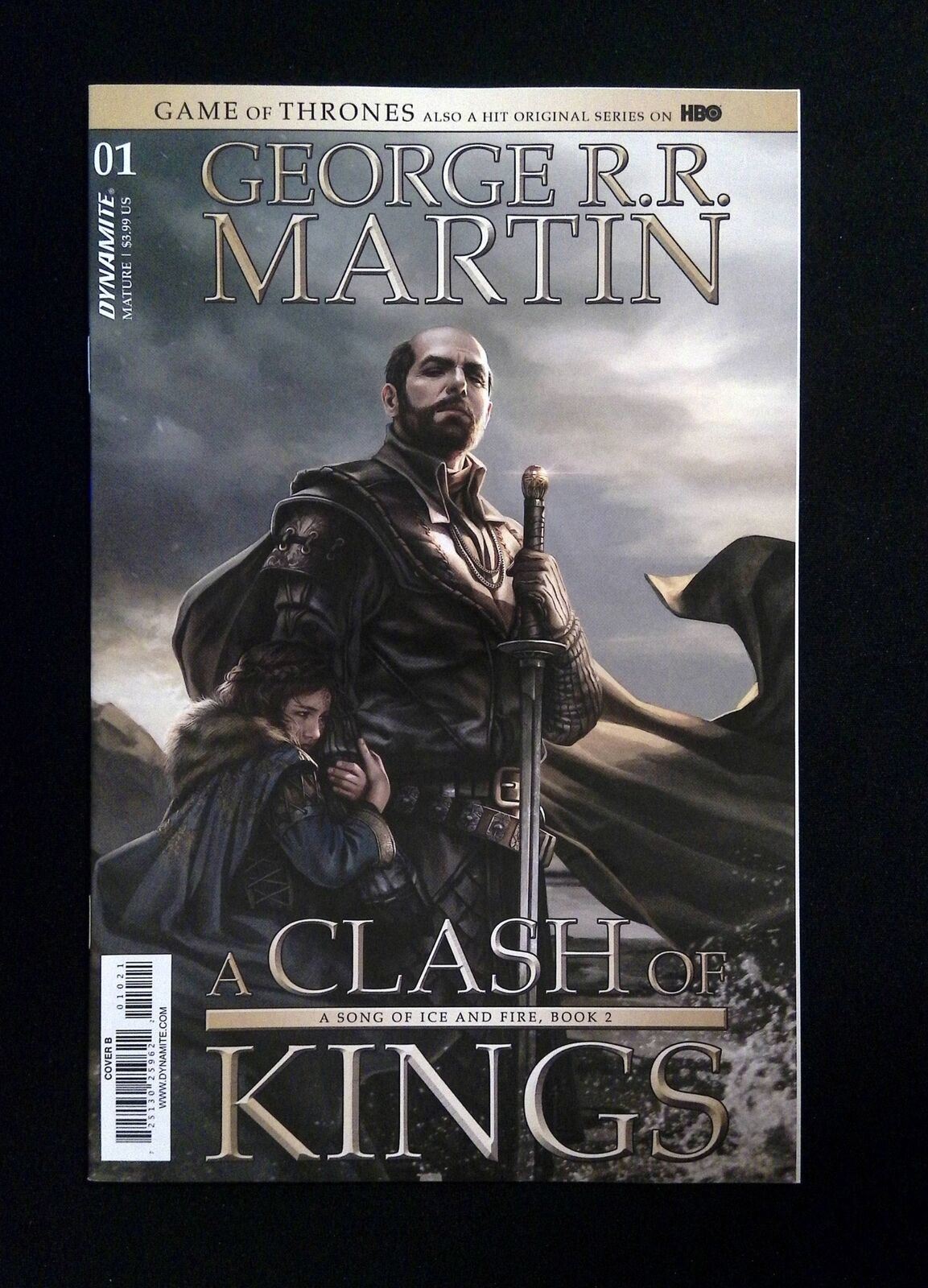 GAME OF THRONES  A CLASH OF KING #1B  DYNAMITE 2017 NM-  VILLENEUVE VARIANT