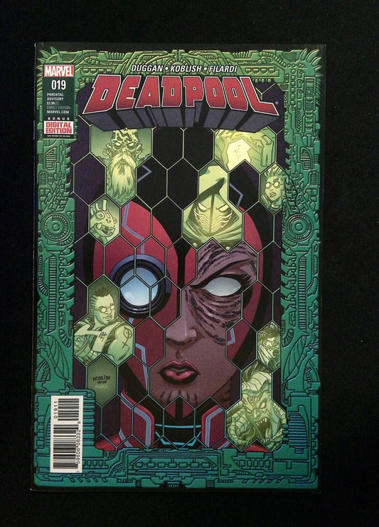 DEADPOOL #19 (4TH SERIES) MARVEL COMICS 2016 VF/NM