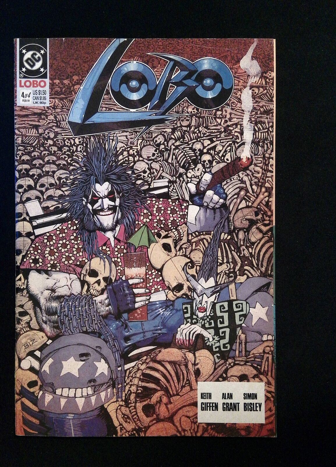 LOBO #4  DC COMICS 1991 FN/VF