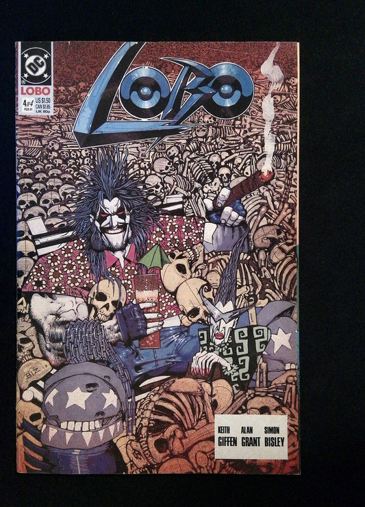 LOBO #4  DC COMICS 1991 FN/VF