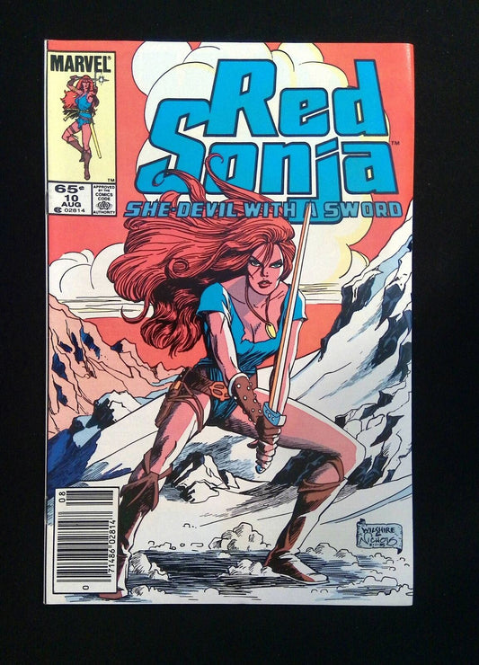 RED SONJA #10 (3RD SERIES) MARVEL COMICS 1985 VF+ NEWSSTAND