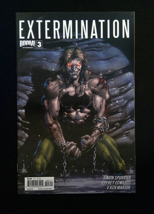 EXTERMINATION #3B  BOOM STUDIOS 2012 VF/NM  HAIRSINE, SPURRIER, EDWARDS VARIANT