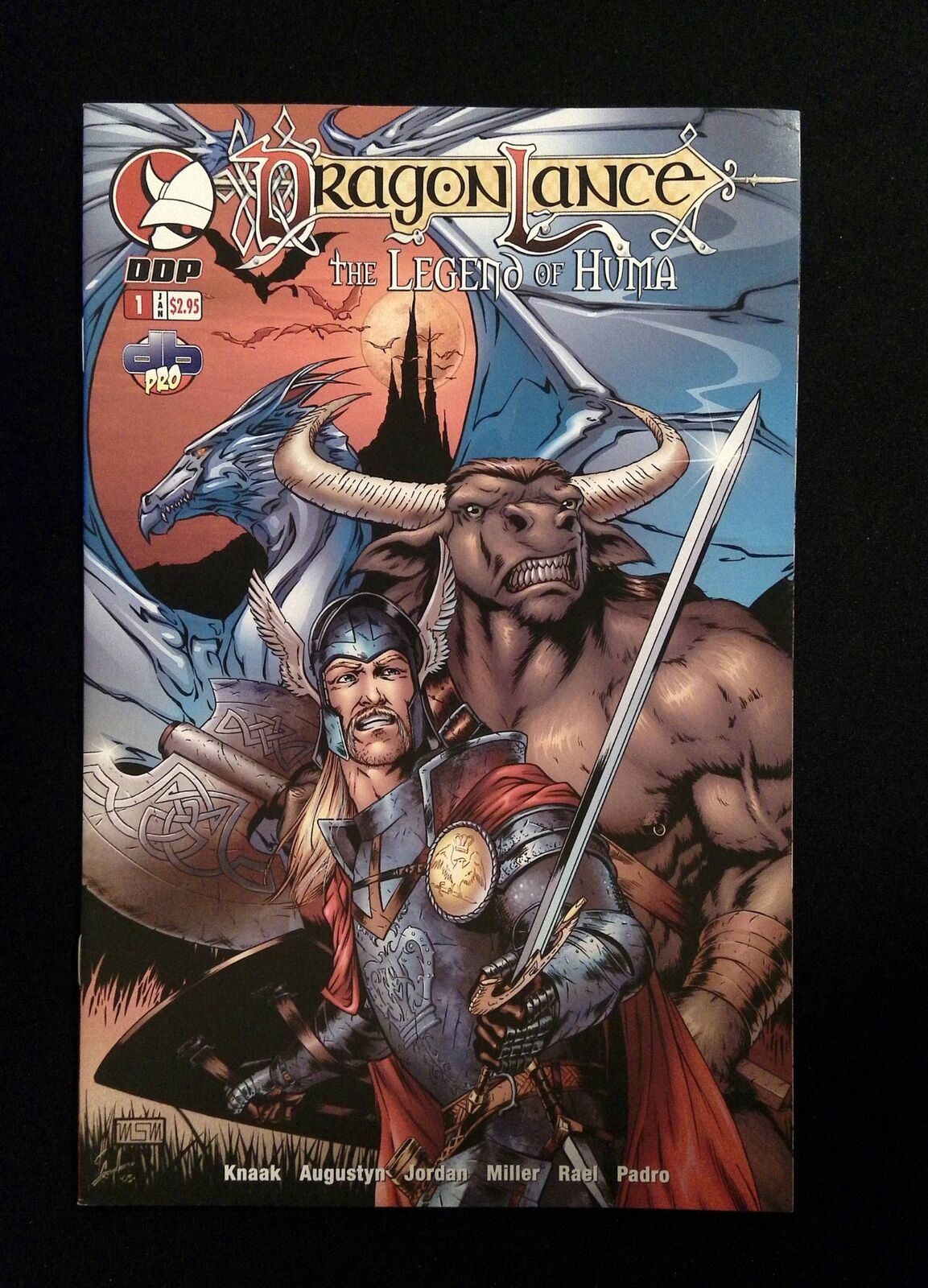 DRAGONLANCE THE LEGENDS OF HUMA  #1  DEVIL'S DUE COMICS 2004 NM