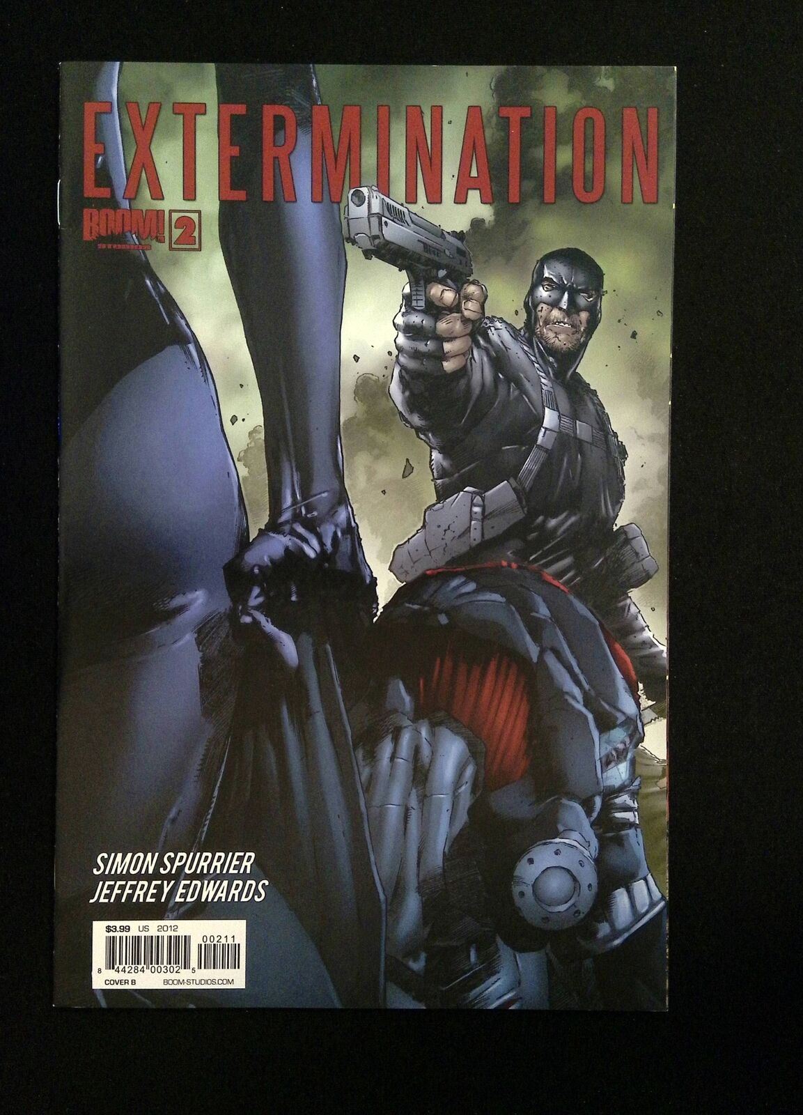 EXTERMINATION #2B BOOM STUDIOS 2012 VF/NM  HAIRSINE, SPURRIER, EDWARDS VARIANT