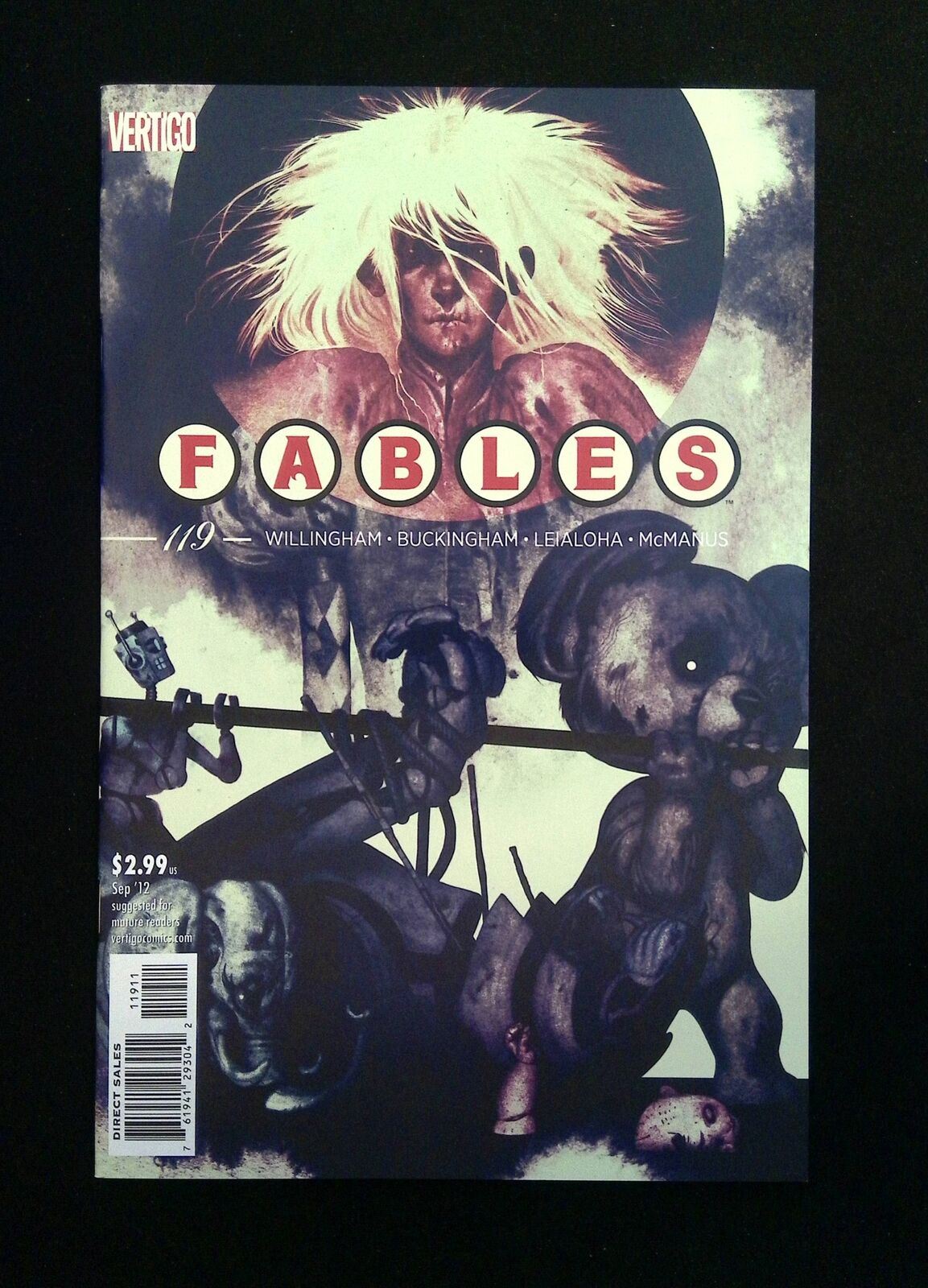 FABLES #119  DC/VERTIGO COMICS 2012 NM+