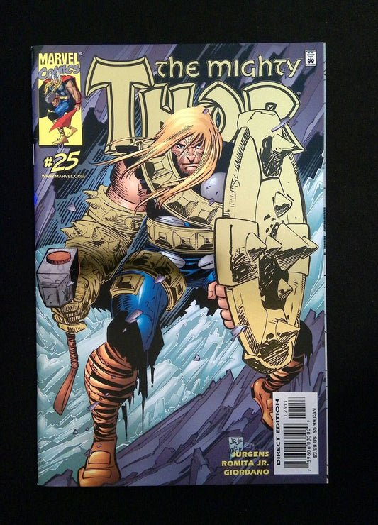 THOR #25D (2ND SERIES) MARVEL COMICS 2000 VF/NM  VARIANT COVER