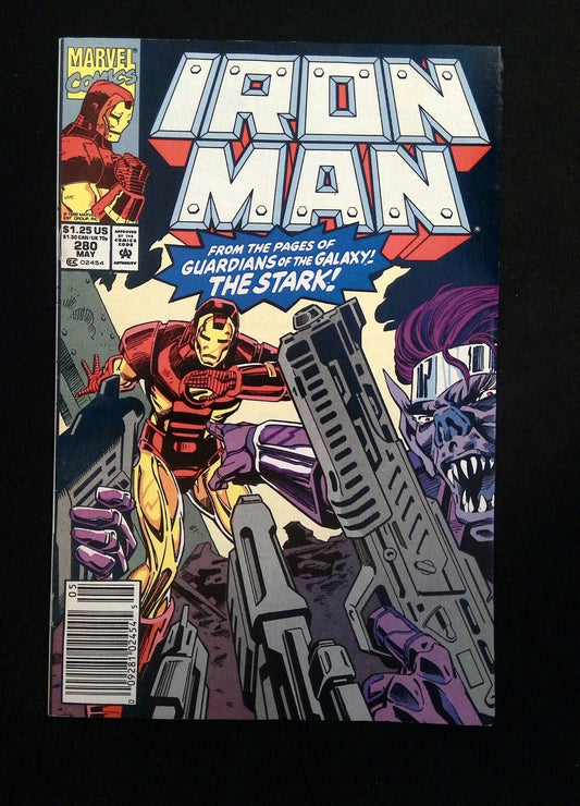 IRON MAN #280  MARVEL COMICS 1992 VF+ NEWSSTAND