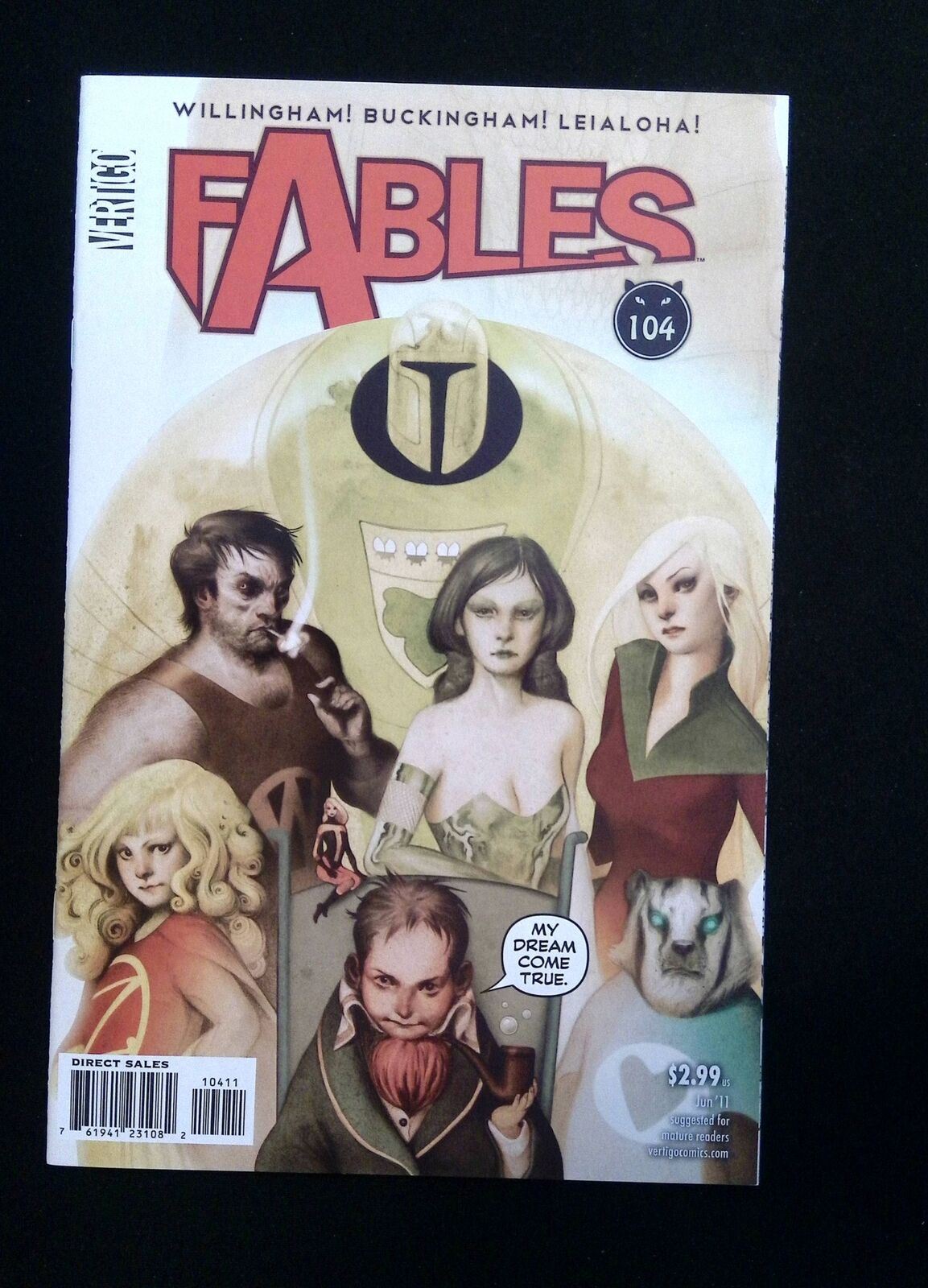 FABLES #104  DC/VERTIGO COMICS 2011 NM-