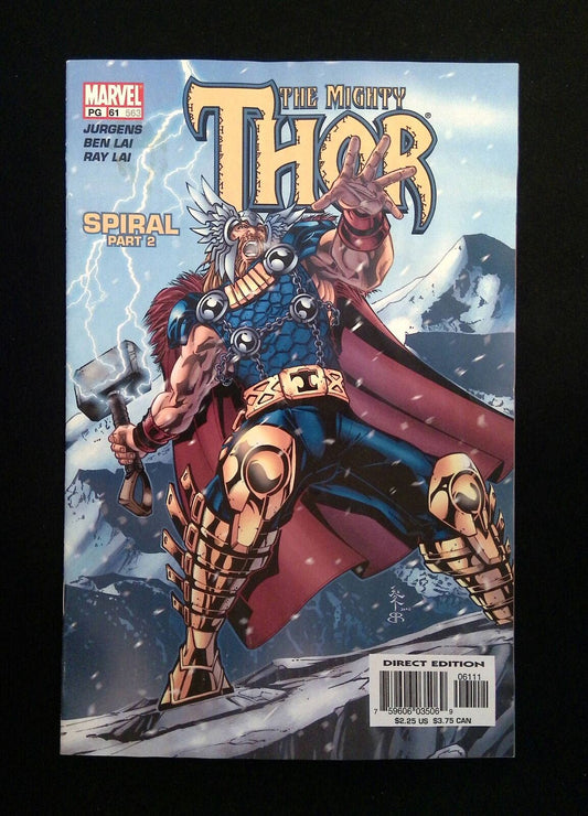 THOR #61 (2ND SERIES) MARVEL COMICS 2003 FN