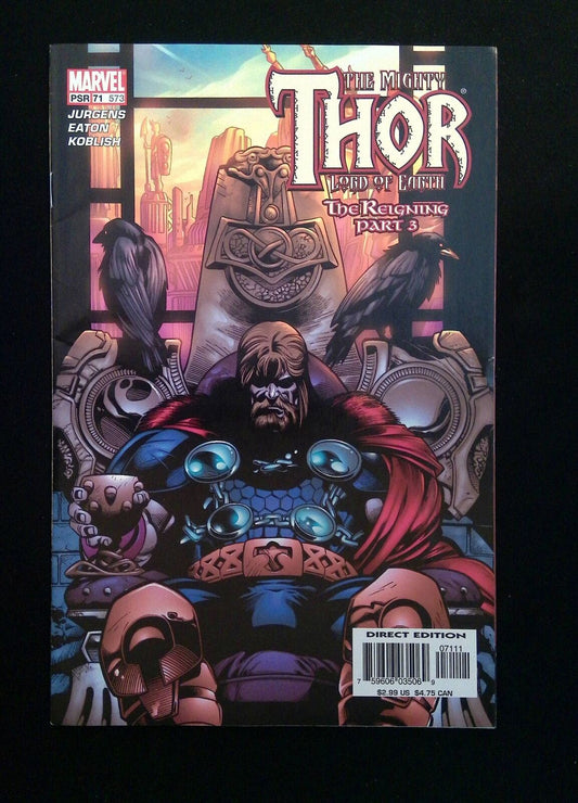 THOR #71 (2ND SERIES) MARVEL COMICS 2003 VF+