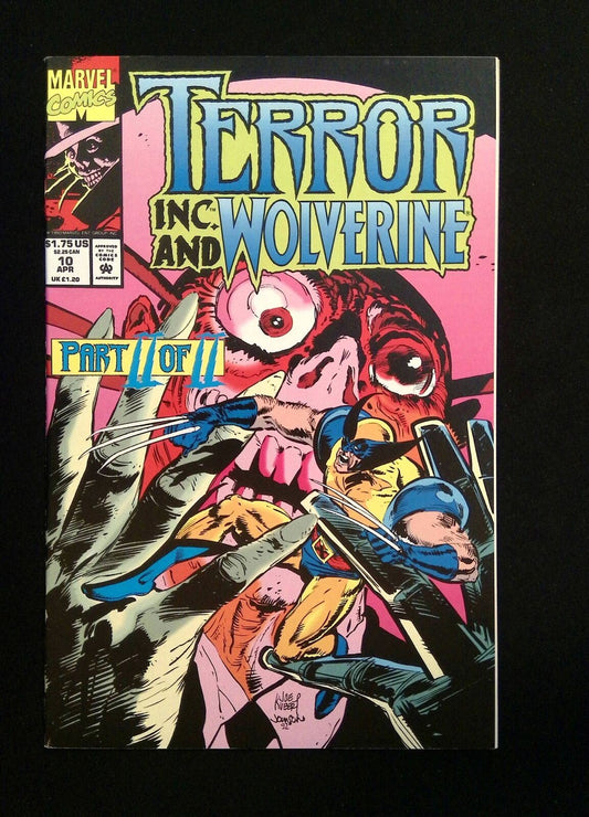 TERROR INC #10  MARVEL COMICS 1993 VF+