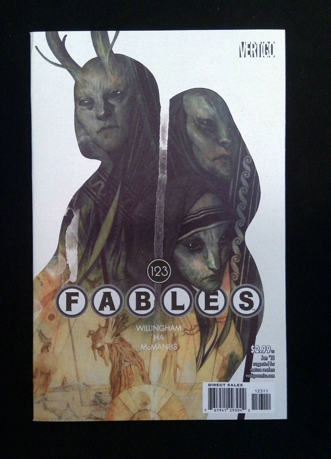 FABLES #123  DC/VERTIGO COMICS 2013 NM-