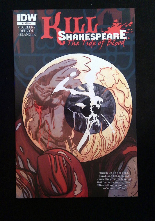 KILL SHAKESPEARE TIDE OF BLOOD #3  IDW COMICS 2013 VF/NM