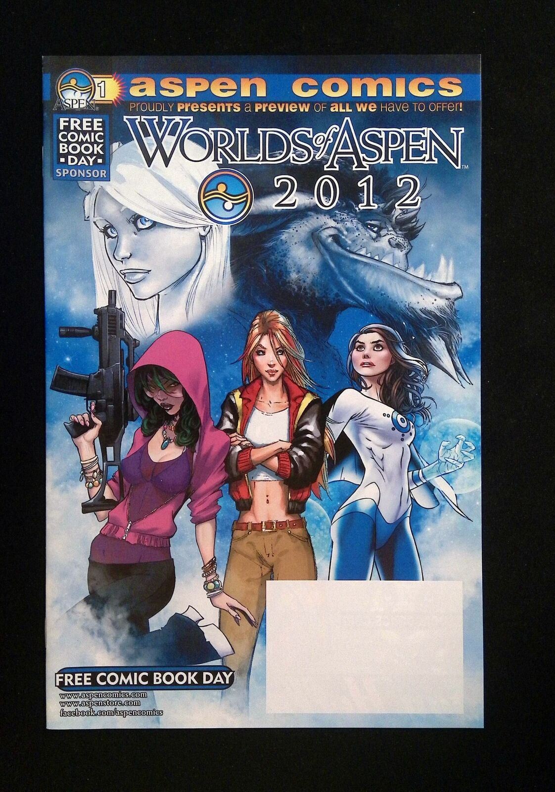 WORLDS OF ASPEN FCBD #2012  ASPEN COMICS 2012 NM