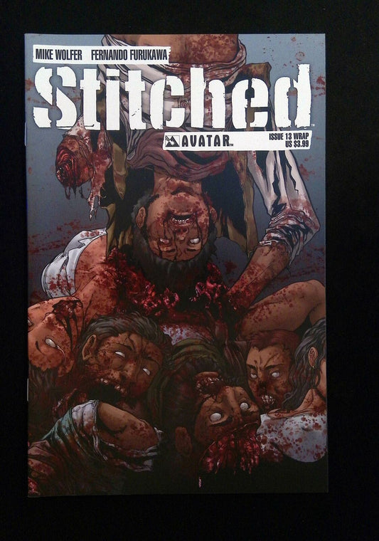 STITCHED #13WRAP  AVATAR COMICS 2013 NM  FURUKAWA, WOLFER VARIANT