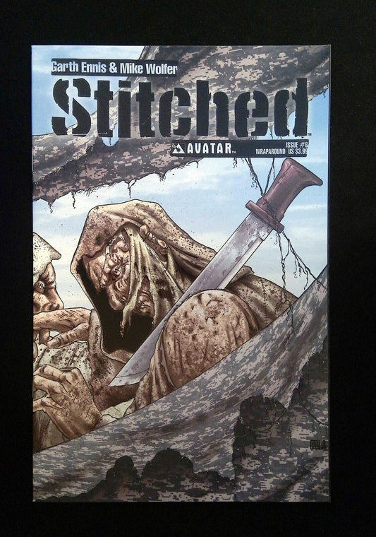 STITCHED #6WRAP  AVATAR COMICS 2012 NM+  VARIANT COVER