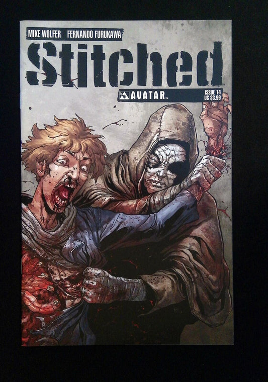 STITCHED #14B  AVATAR COMICS 2013 NM+  FURUKAWA, WOLFER VARIANT