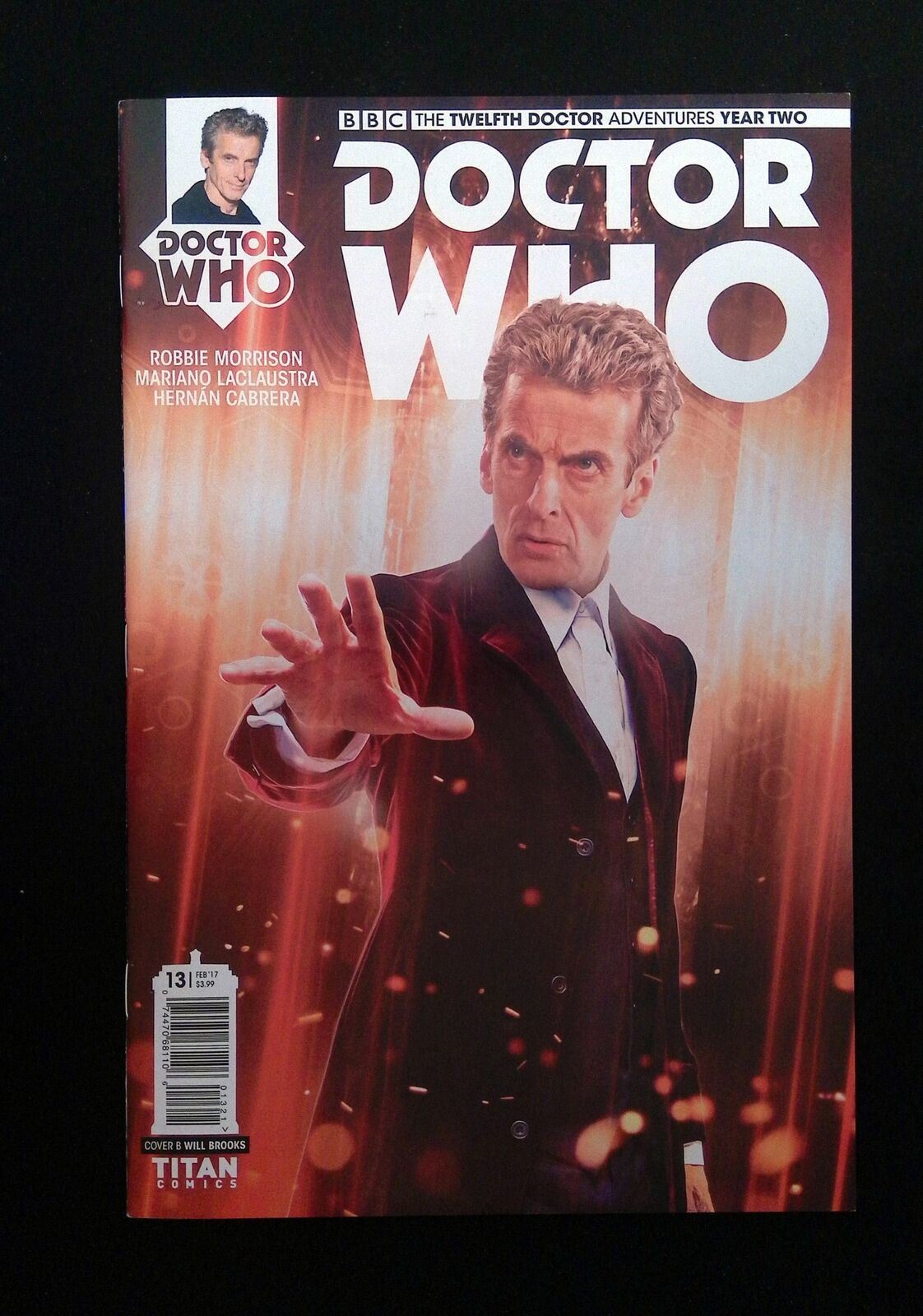 DOCTOR WHO THE TWELFTH DOCTOR YEAR TWO #13B TITAN 2017 NM- VARIANT COVER