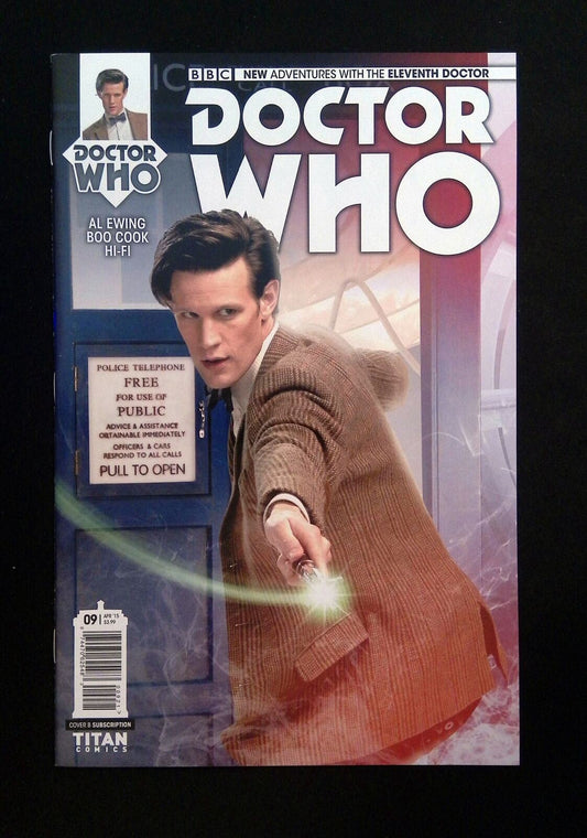 DOCTOR WHO THE ELEVENTH DOCTOR #9B  TITAN COMICS 2015 NM-  VARIANT COVER