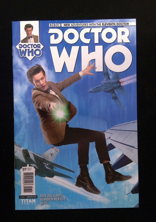 DOCTOR WHO THE ELEVENTH DOCTOR #7B  TITAN COMICS 2015 NM  VARIANT COVER