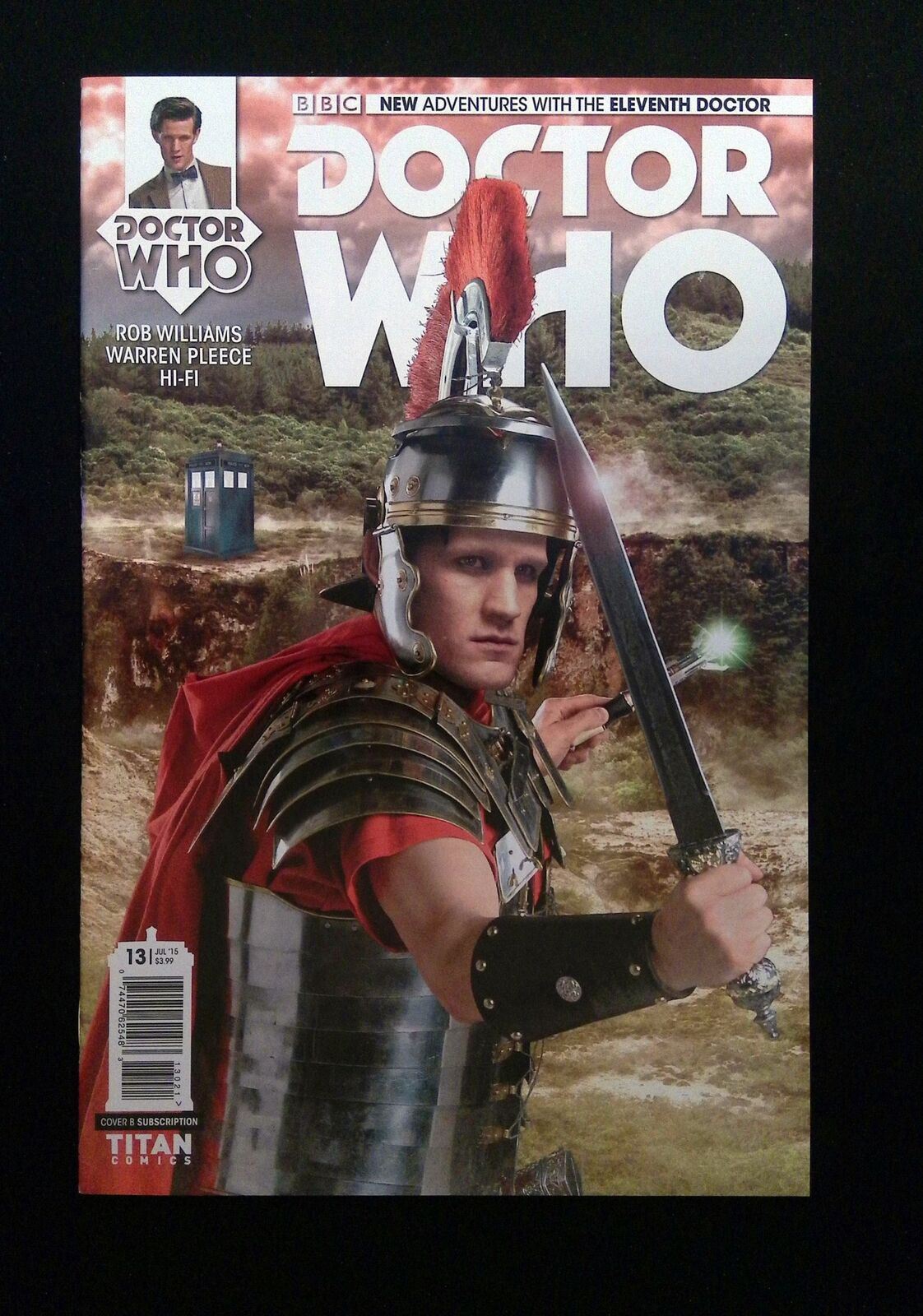 DOCTOR WHO THE ELEVENTH DOCTOR #13B  TITAN COMICS 2015 NM-  VARIANT COVER