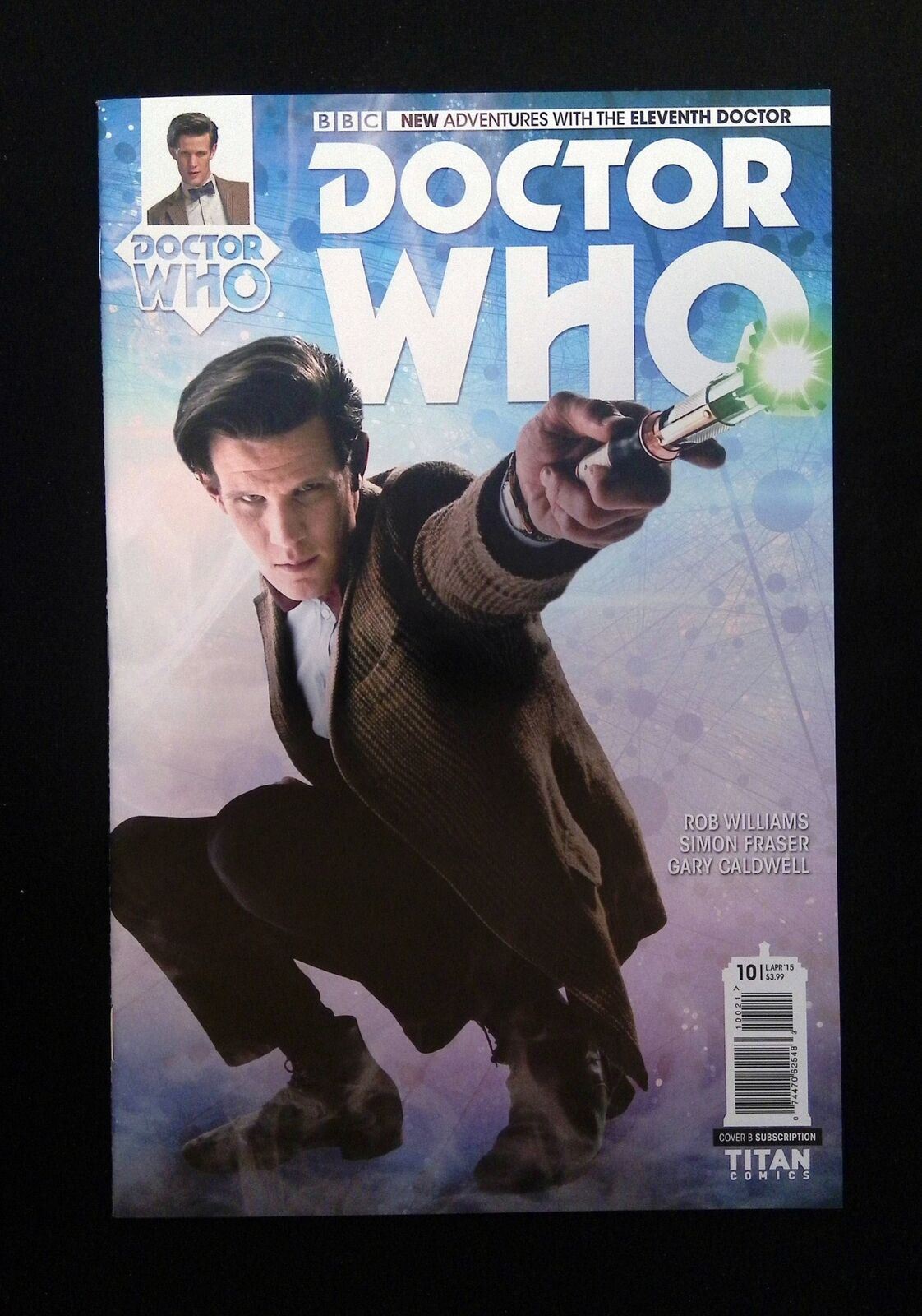 DOCTOR WHO THE ELEVENTH DOCTOR #10B  TITAN COMICS 2015 NM-  VARIANT COVER