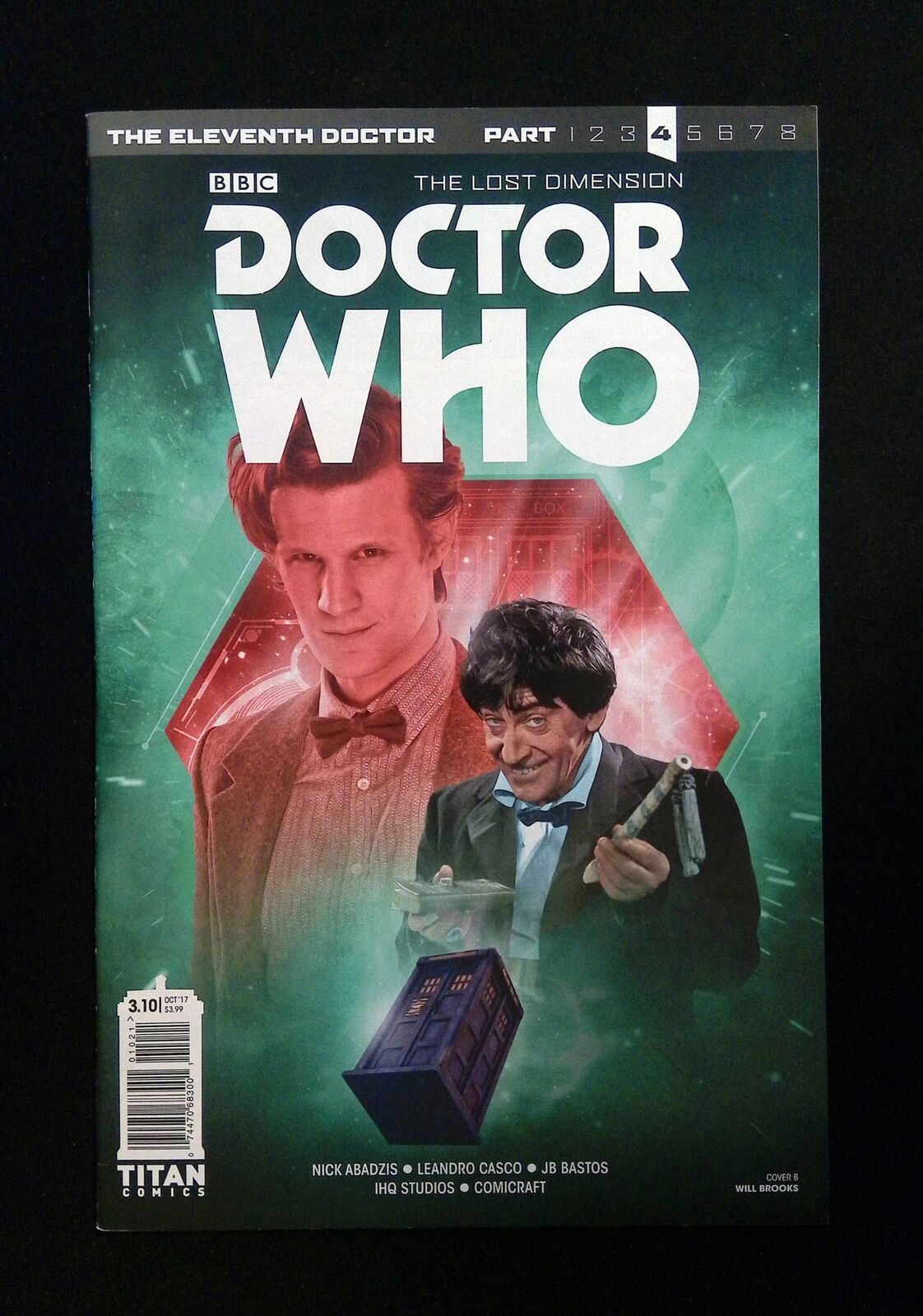 DOCTOR WHO ELEVENTH DOCTOR YEAR THREE #10B  TITAN COMICS 2017 NM-  VARIANT COVER