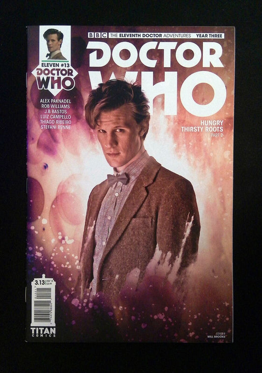 DOCTOR WHO ELEVENTH DOCTOR YEAR THREE #13B  TITAN COMICS 2018 NM  VARIANT COVER