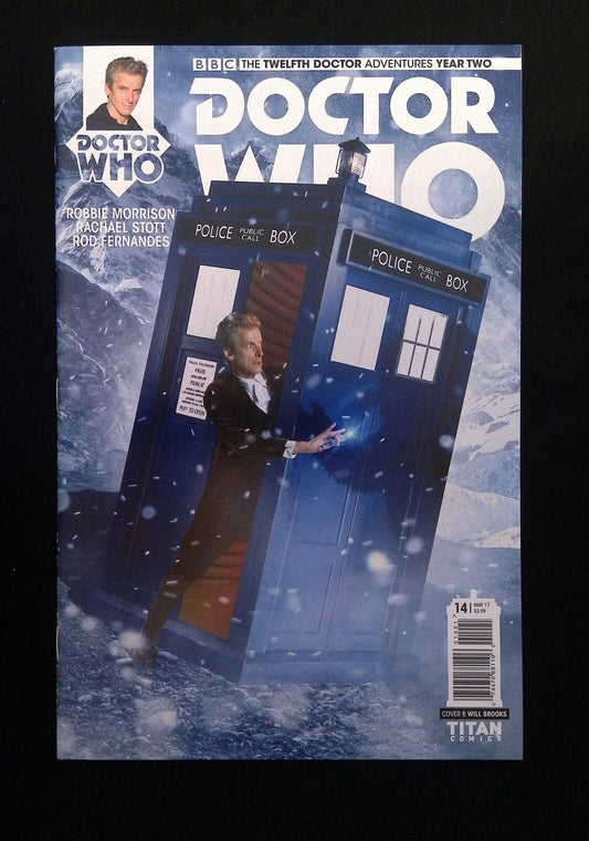 DOCTOR WHO THE TWELFTH DOCTOR YEAR TWO #14B  TITAN COMICS 2017 NM  VARIANT COVER