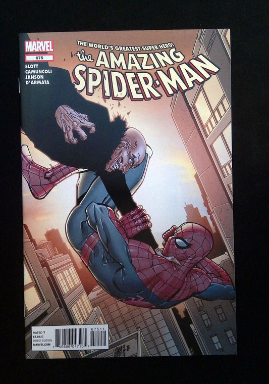 AMAZING SPIDER-MAN #675 (2ND SERIES) MARVEL COMICS 2012 VF/NM