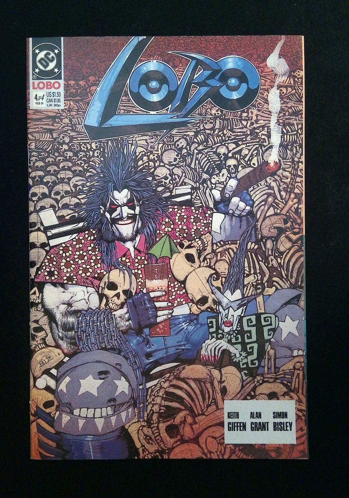 LOBO #4  DC COMICS 1991 NM-