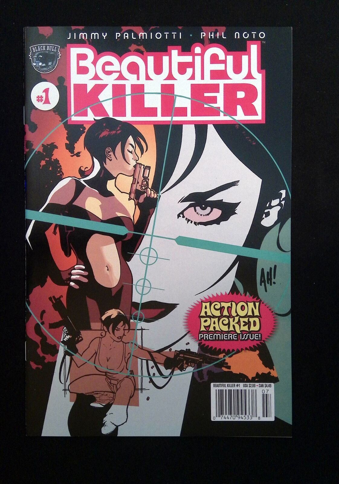 BEAUTIFUL KILLER #1  BLACK BULL COMICS 2002 NM NEWSSTAND