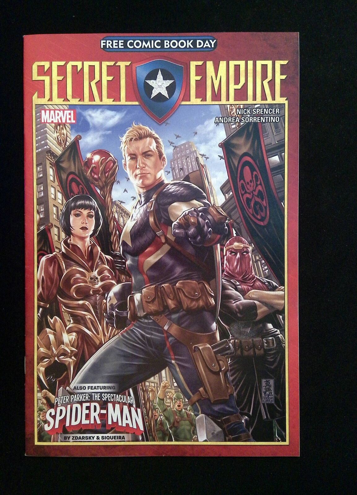 Secret Empire (Fcbd) #1  Marvel Comics 2017 Vf+