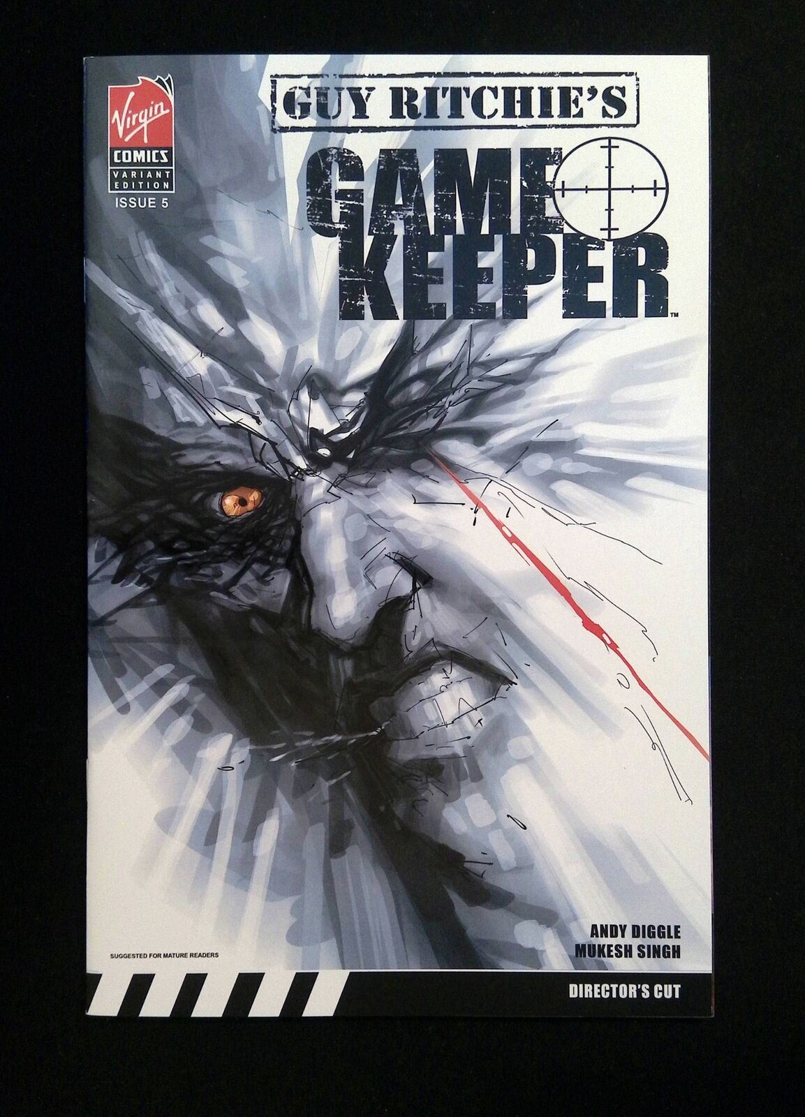 Gamekeeper #5B  Virgin Comics 2007 Nm  Singh Variant