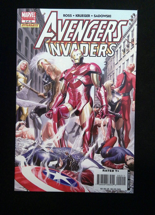 Avengers Invaders #2  Marvel/Dynamite Comics 2008 Nm