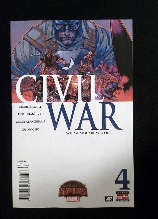 Civil War Secret Wars #4  Marvel Comics 2015 Vf+