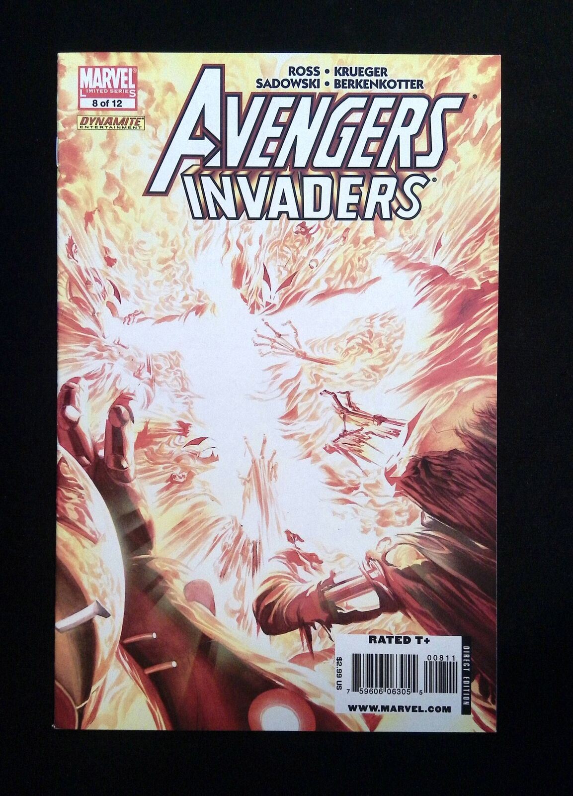 Avengers Invaders #8  Marvel/Dynamite Comics 2009 Nm