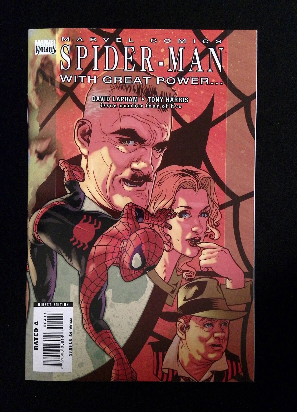 Spider-Man With Great Power #4  Marvel Comics 2008 Vf/Nm