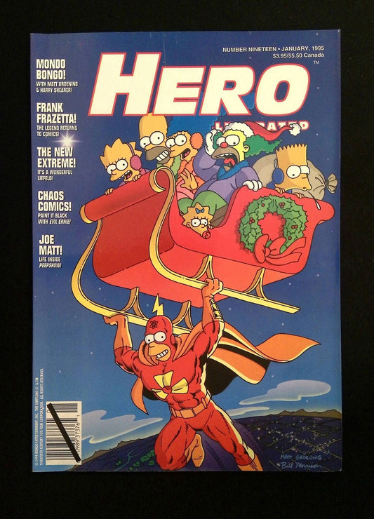 Hero Illustrated #19  Warrior Comics 1995 Vf+